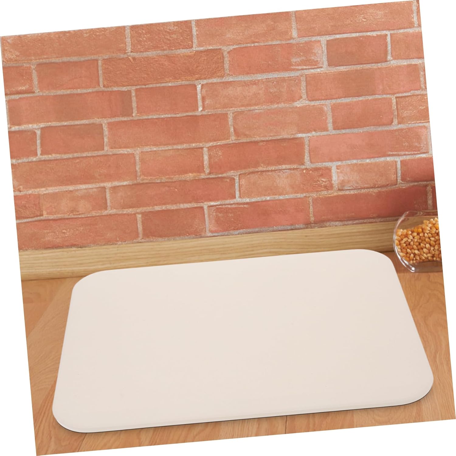 Cordierite Baking Stone for Pizza Bread and Grill Durable High Temperature Bakeware Versatile Cooking Tool for Oven and Outdoor Use Smooth Surface for Even Heating