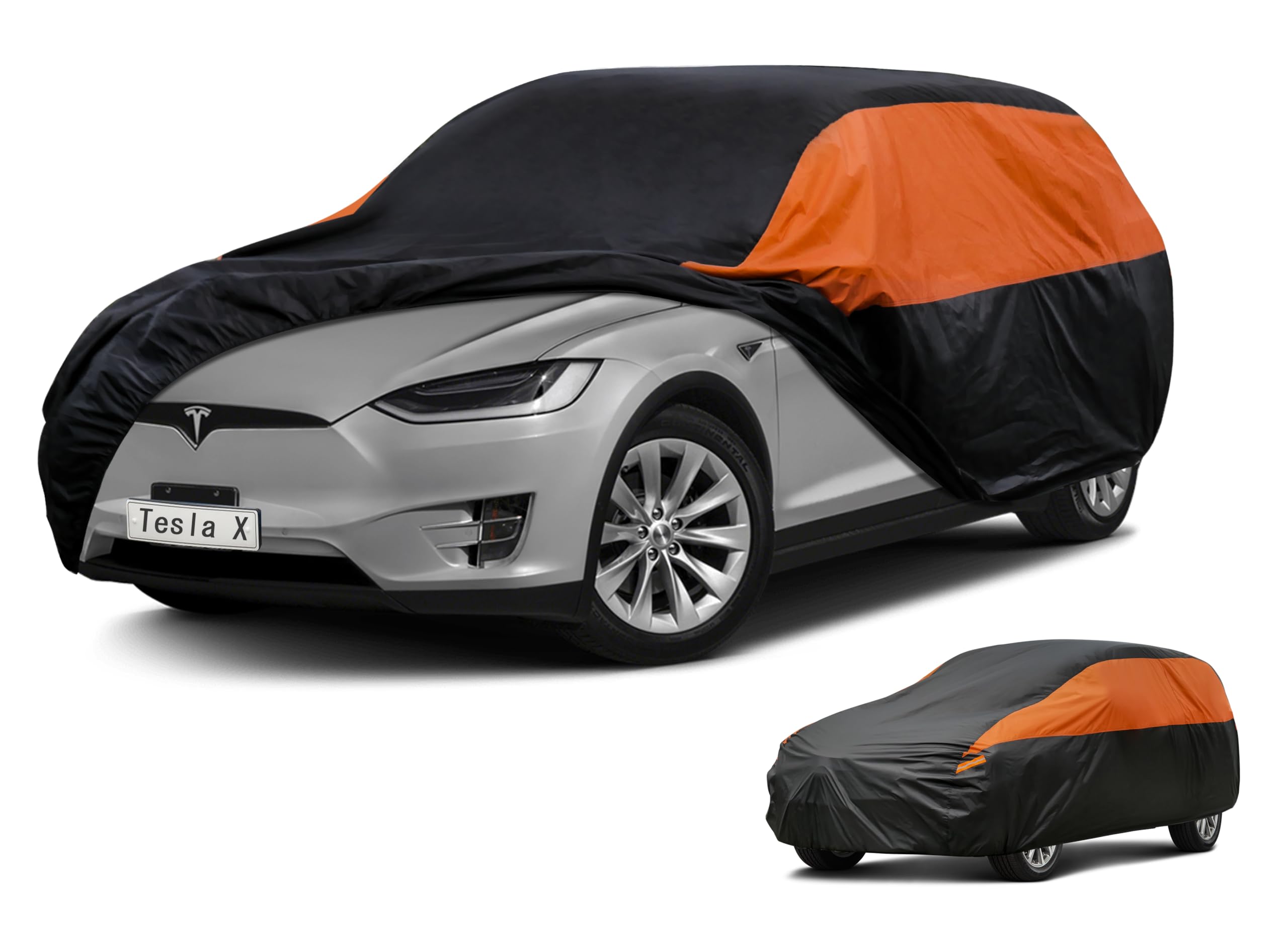 GUNHYI Waterproof Lightweight SUV Full Car Cover Custom Fit Tesla X