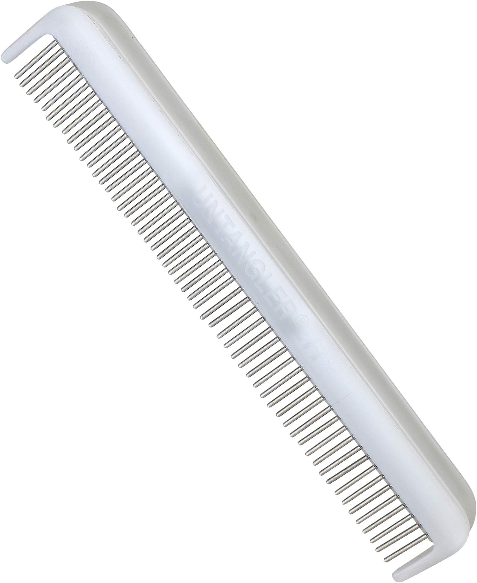 Pearl White Comb Cat Untangler 7 Inch by Tangler-Wrangler