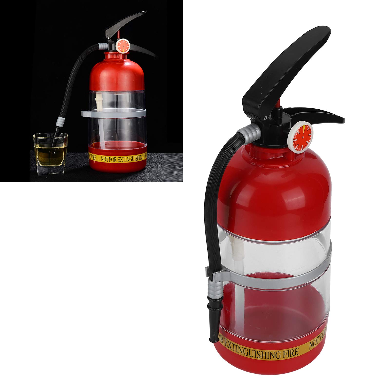 HEEPDD Distributore di Birra a Forma di estintore Distributore di liquori Innovativo per Birra Vino Hotel Drink Liquore Cocktail Banchetto Campeggio Casa