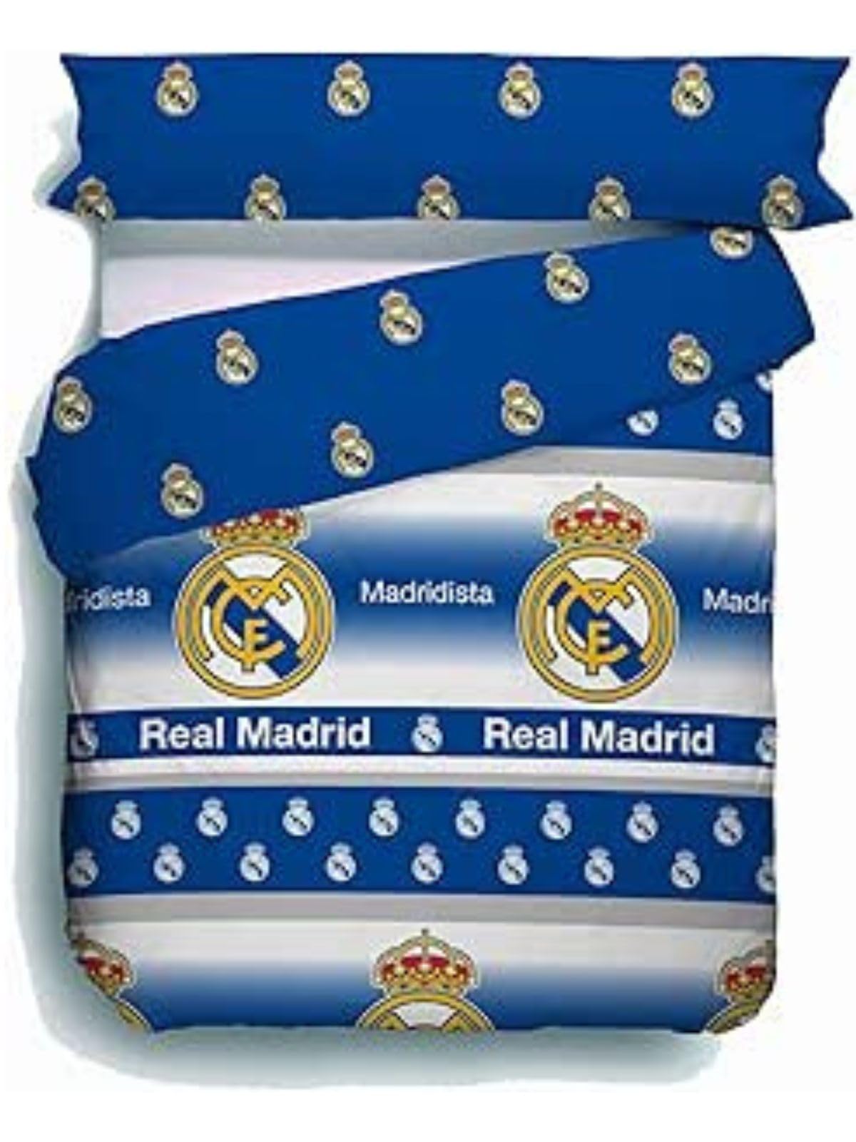 Asditex Funda Nórdica Real Madrid, 2 piezas, Cama 90 cm.