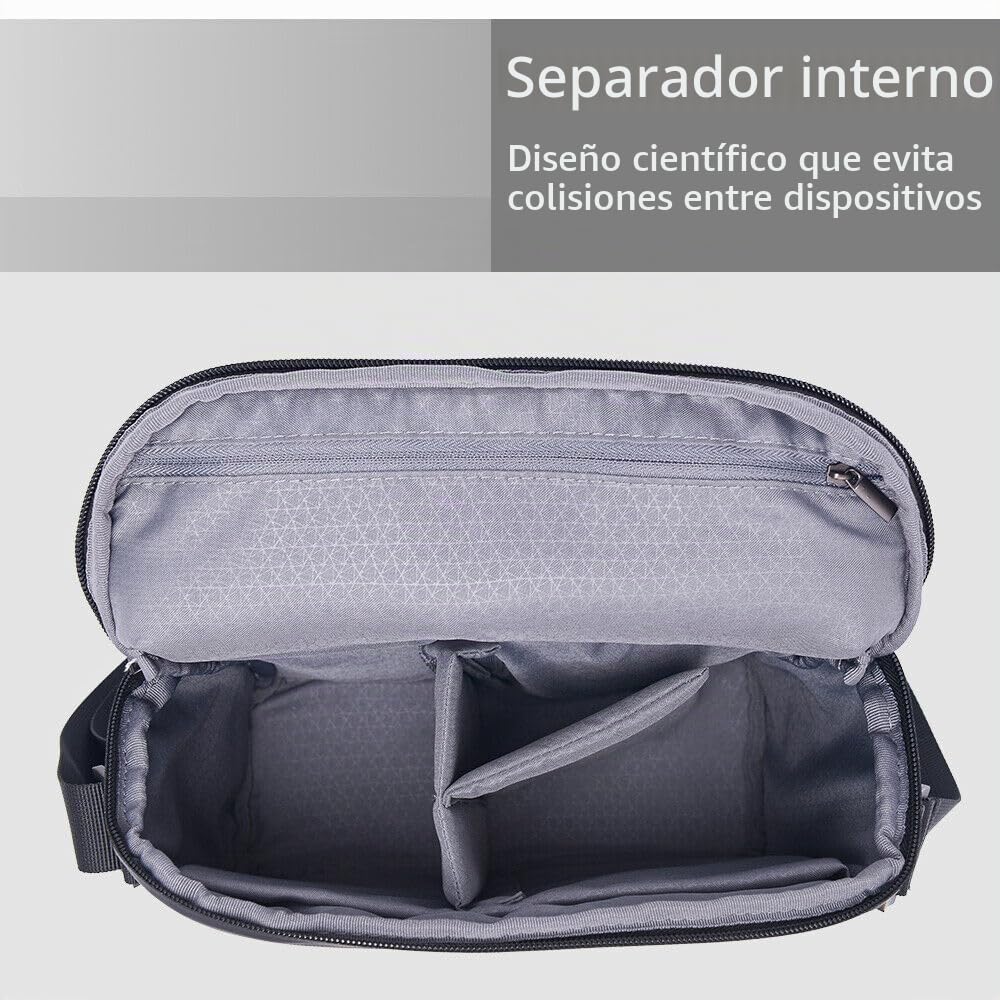 Bolso original portátil de almacenamiento, bolsa de hombro para DJI Mini 3/Mini 3 Pro accesorios, Negro , 27.5 x 21 x 11 cm, Compacto