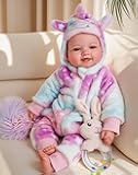 BABESIDE Baby Dolls, 17inch Large Realistic Cute Soft Body Baby Doll Real Life Baby Dolls with Accessories for 3+ Year Old Girls Gifts, Pretend Play, Collection
