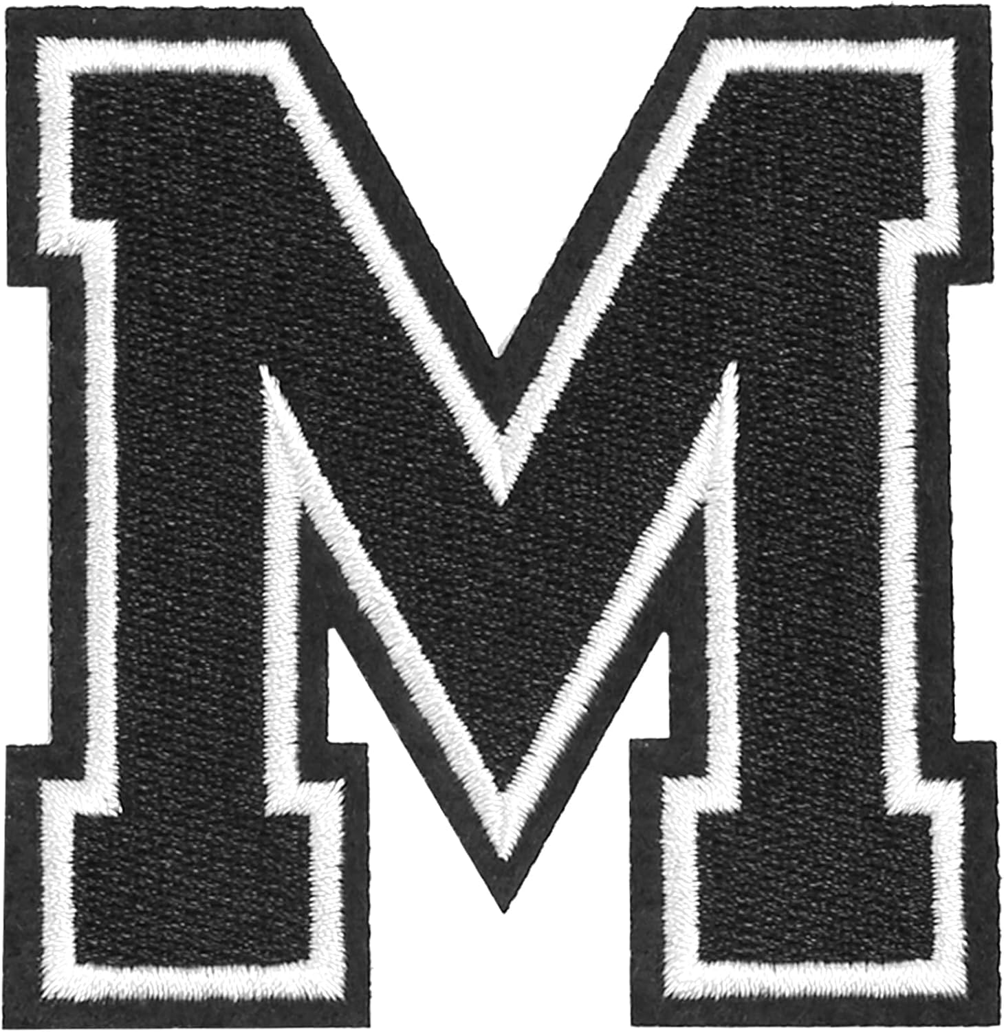 TACVEL 3 Pieces 3.14inch Iron on Letter Patch, Full