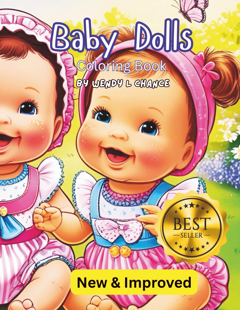 Baby Dolls: Coloring Book