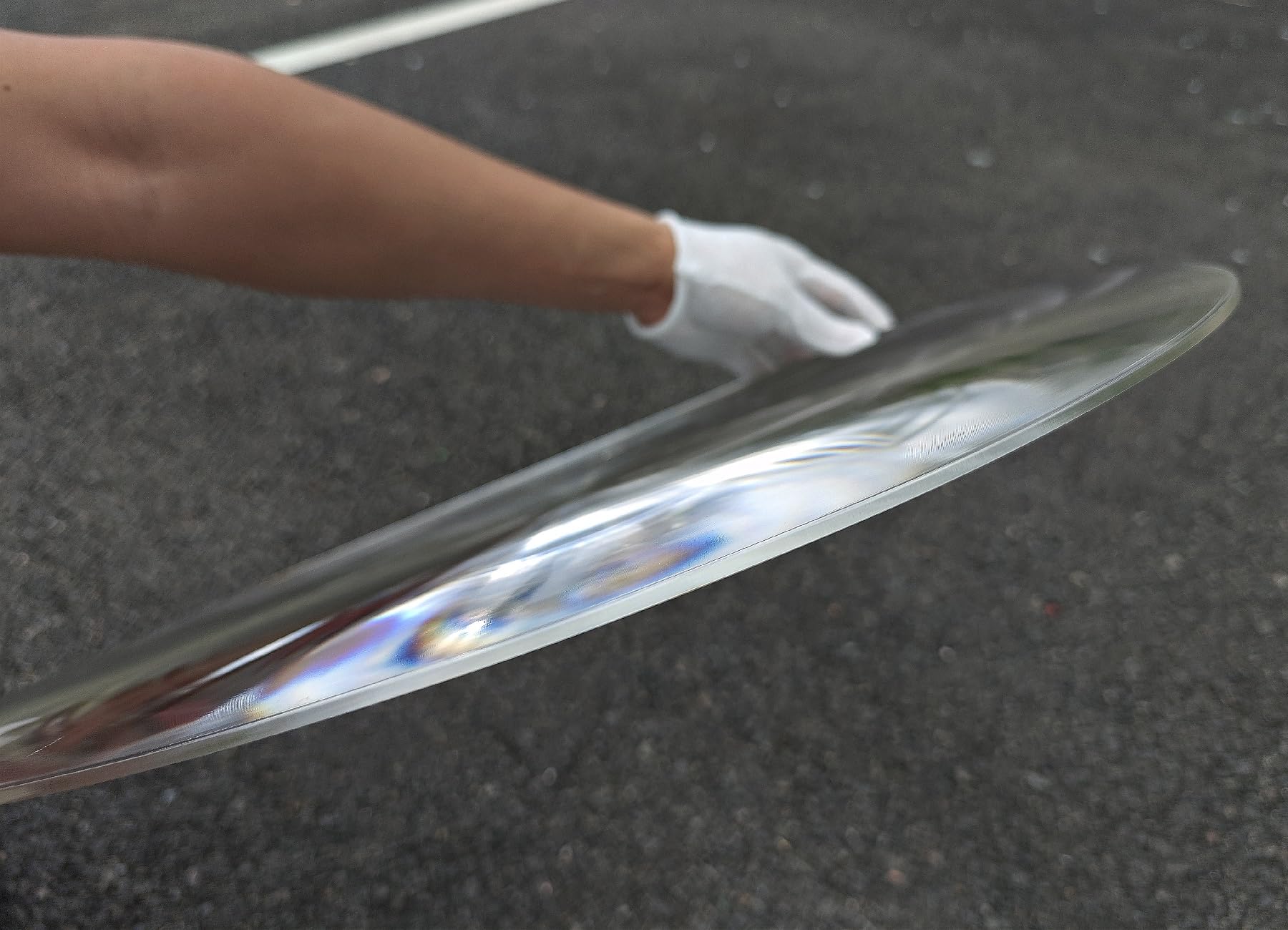 Fresnel Lens, 100x100mm, Focal Length 50mm, Solar Death