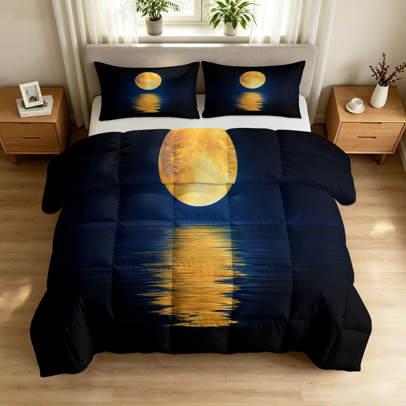 Edredón para todo el año 200x200 Moon Lake para renovar el dormitorio matrimonial con suavidad