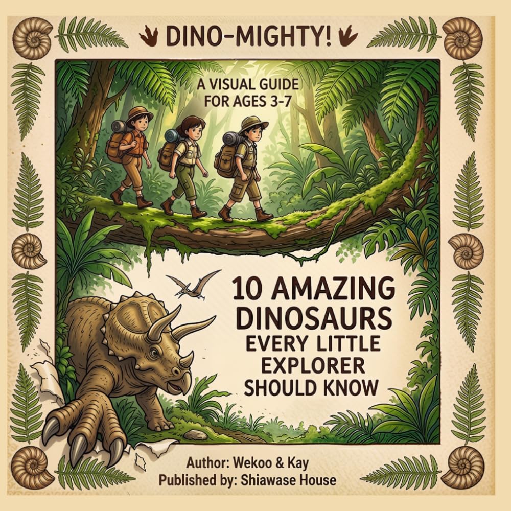 Dino Mighty Meet the Earth Shakers - Dinosaurs: 10 Amazing Dinosaurs Every Little Explorer Should Know – A Visual Guide for Ages 3-8