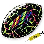 Wave Runner Grip It, Size 9.25in - Water Football, Beach Toys, Kids Outdoor Games for Summer | Pool Toys Football - Special Grip Pattern, Double Laced, Lightweight, All Weather Fun Water Toy