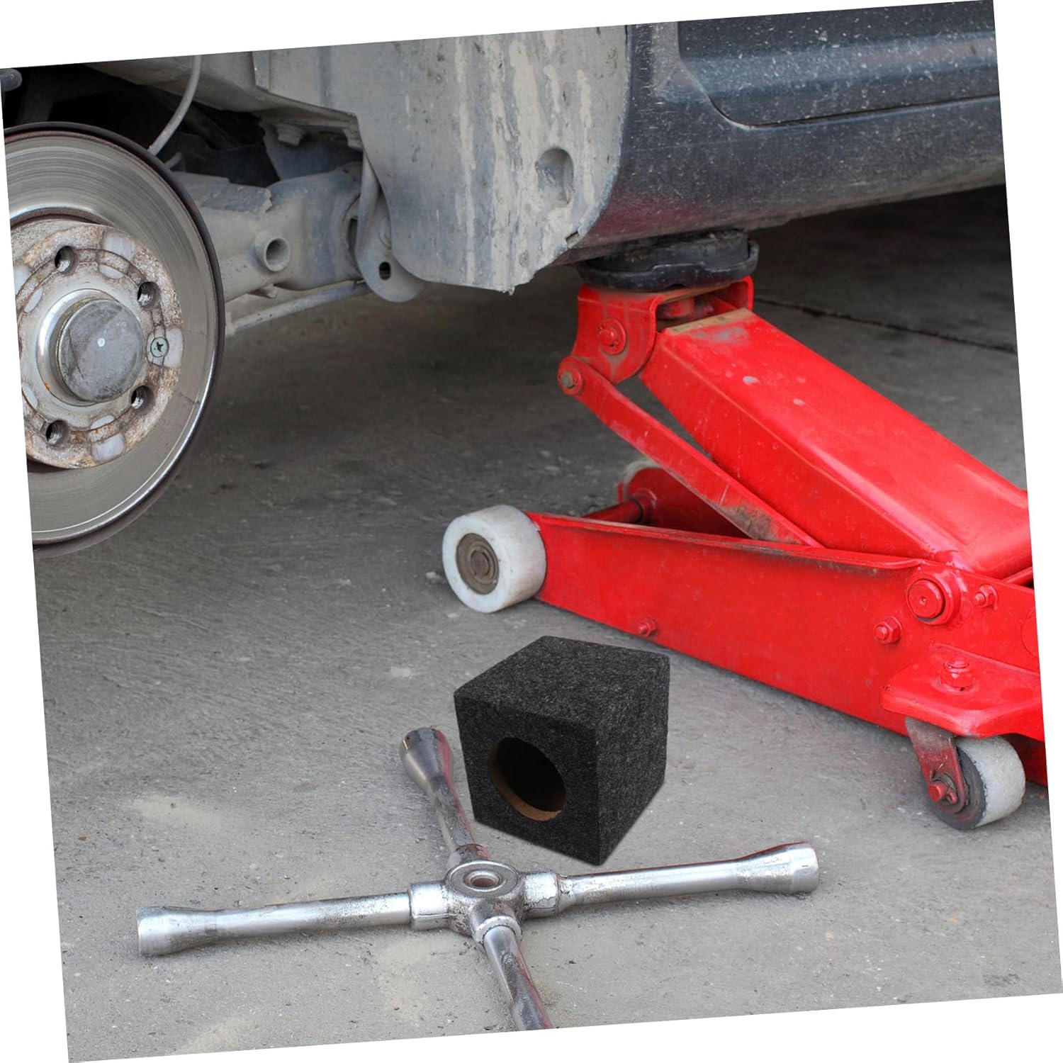 Cabilock Car Speaker Accessory Subwoofer Box Replacement Square Wooden Speaker Enclosure Easy Install