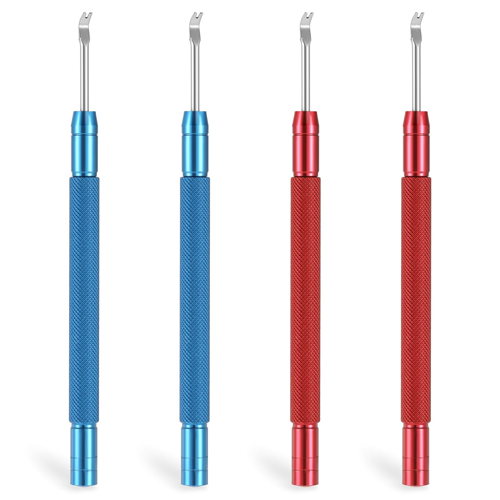 LIQWEI 4 Pcs Watch Hands Repair Tool Kit, Watches Hand Removal Tools Adjustment Press, Watches Hand Setting Tool Back Multifunction Puller Tools for Watch Hands Repair Replace