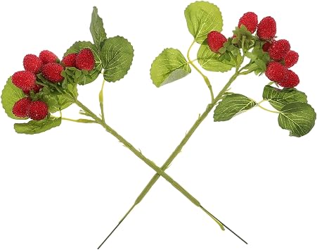 STOBAZA Artificial Bayberry Branch Set of 2 Bendable Stems
