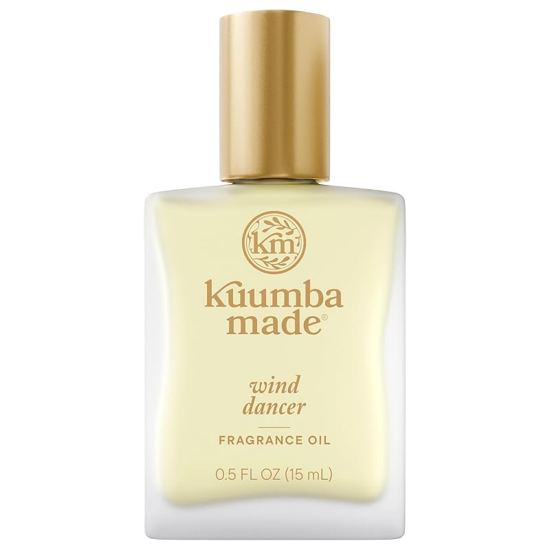 Óleo de fragrância Wind Dancer Kuumba Made em roll-on, sem álcool, 15 mL