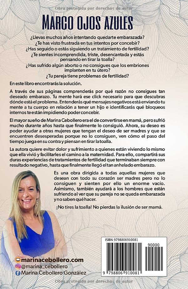 Miniatura 2 de Marco ojos azules El sueño de ser mamá (Spanish Edition)