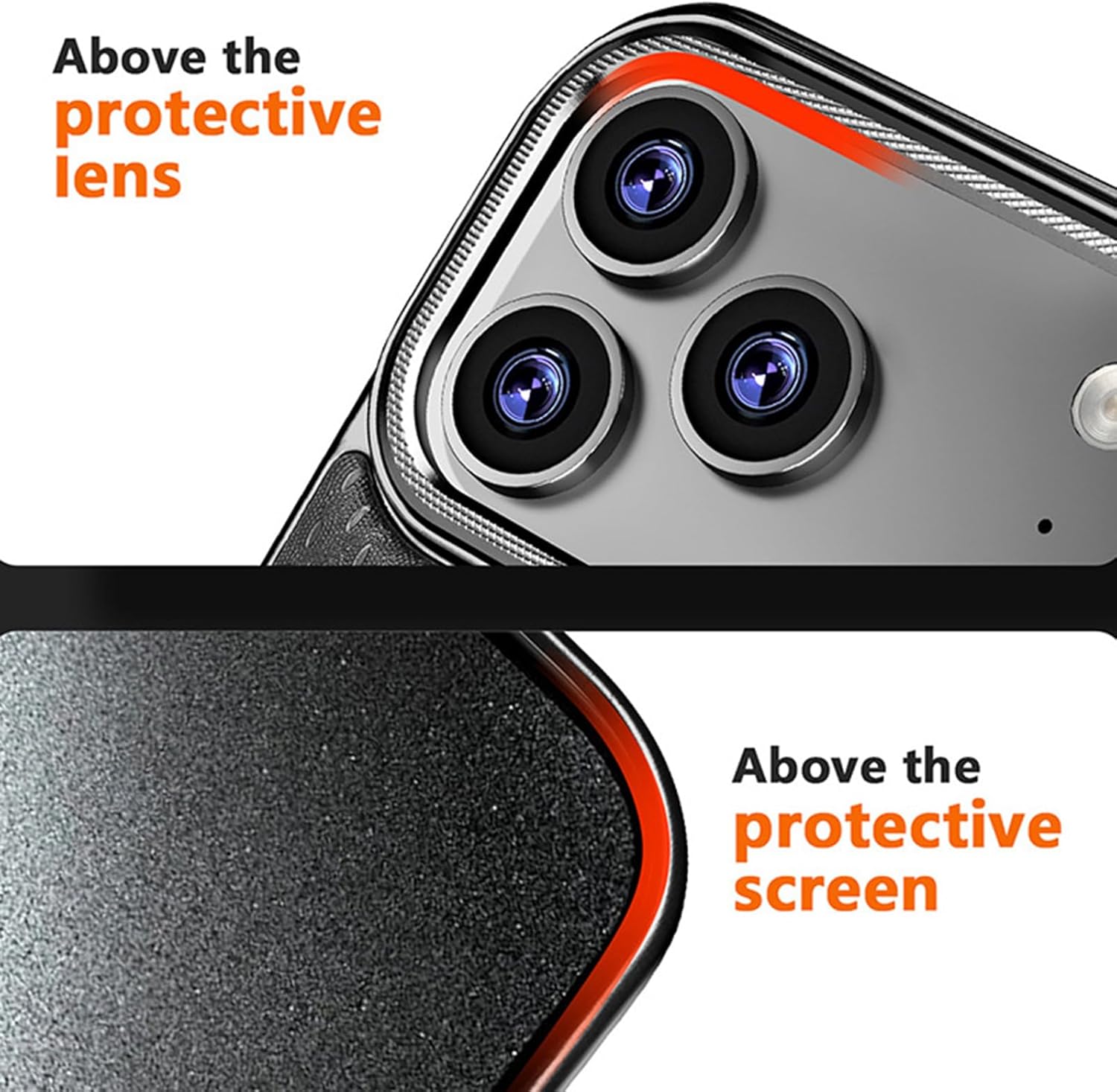 Magnetic Case for iPhone 17/17Air/17Pro/17Pro Max, Light Luxury Plating Leather Case with Rotating Stand Camera Protection Cover(Brown,17 ProMax)