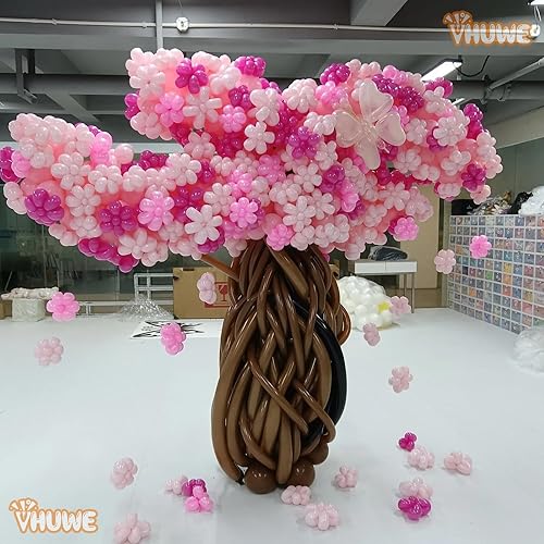 Miniatura 77 de 260 globos de color amarillo limón, paquete de 100 globos largos gruesos para arco, animales, payasos, niños, cumpleaños, fiestas, baby showers