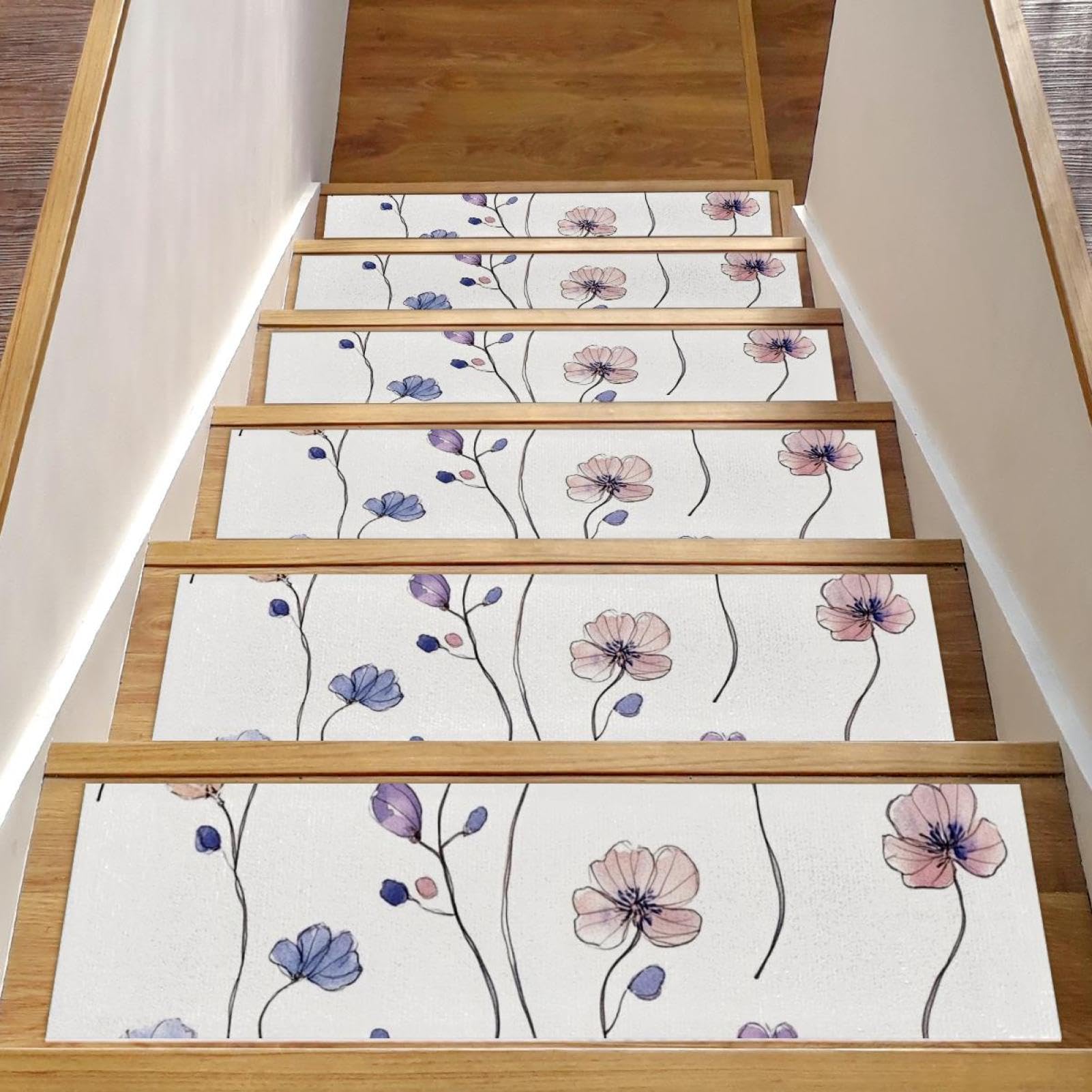 Alfombras para peldaños de madera para interiores: confort y seguridad para niños