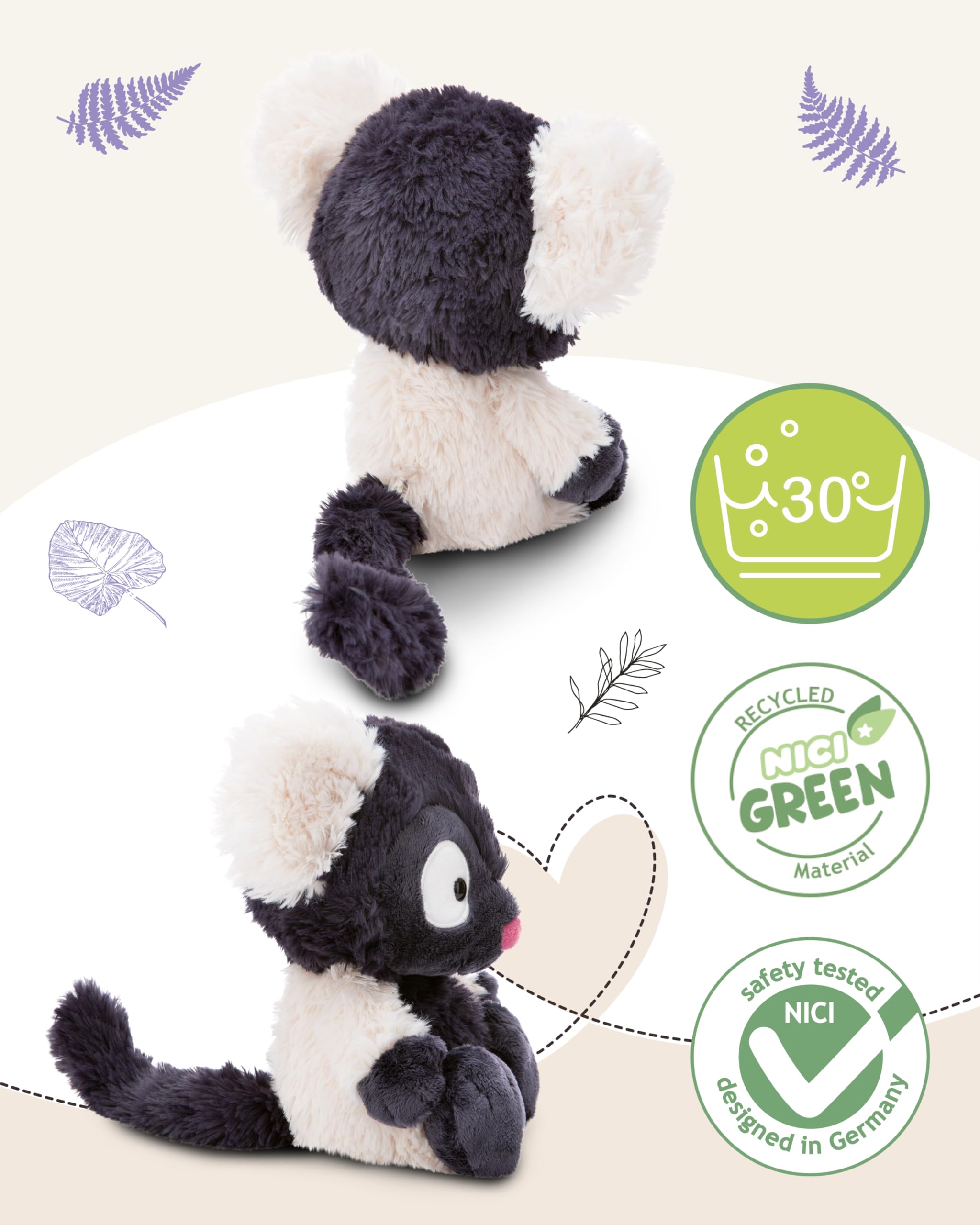 Peluche raton laveur 29cm - Jouets (5249271