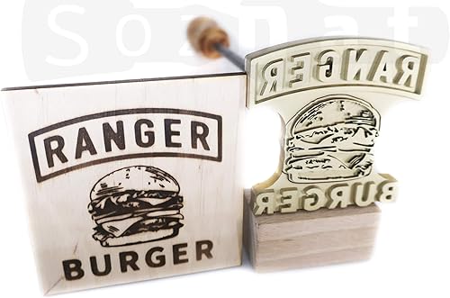 Miniatura 3 de Hierro de marca de alimentos personalizado para marca de carne de hierro para alimentos Hierro personalizado de marca de barbacoa Hierro de marca