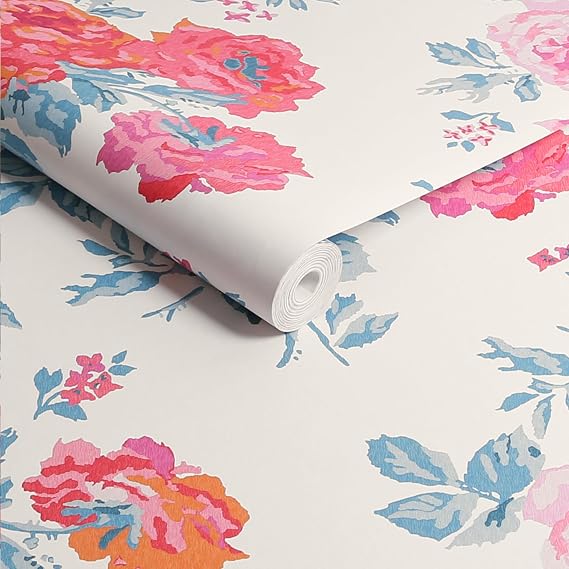 Graham & Brown Cath Kidston Archive Rose Blue & Pink