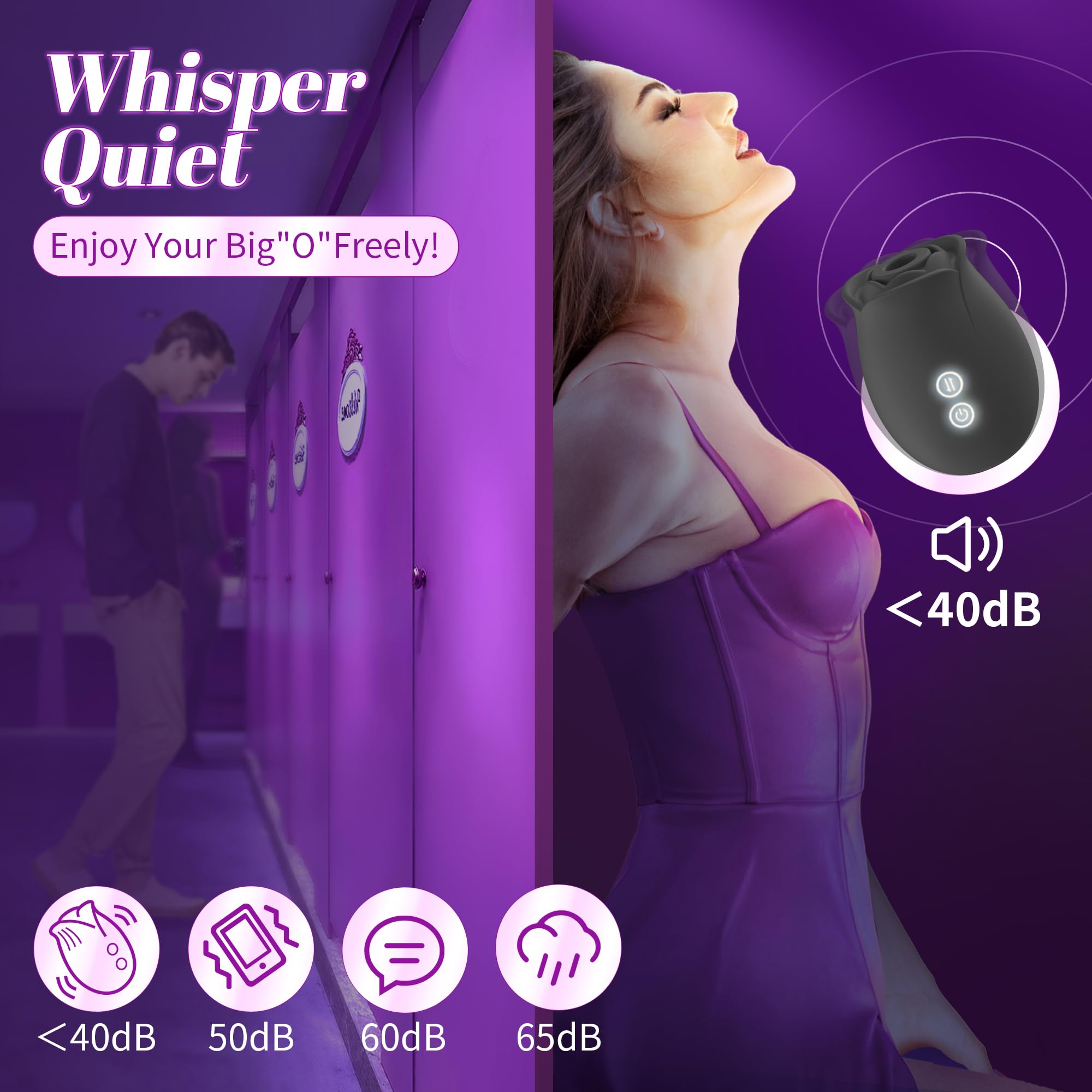 Rose Sex Toy Dildo Vibrator - Rose Toy Adult Toys Sucking Vibrator Nipple Sucker (): Vibrator Rose Sex Toy Dildo - Sucking Vibrater Adult Toys for Women Sex Toys for Couples G Spot Vibrators Female Sex Toy Rose Adult Toy 18 Sucking Vibrating Dildos Anal Clitoral Nipples