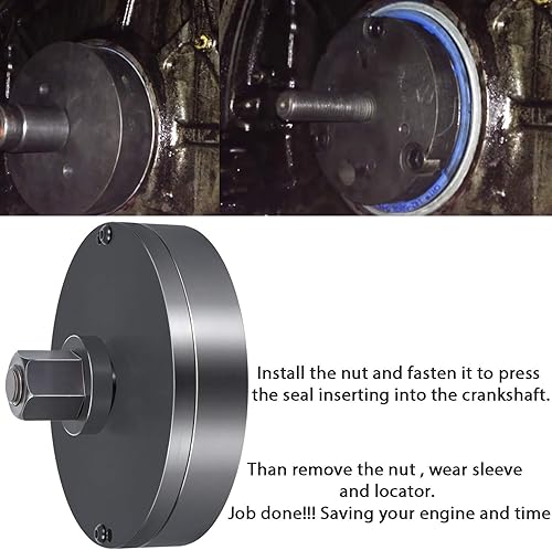 Miniatura 6 de Instalador de manga de desgaste del sello del cigüeñal delantero y trasero para Caterpillar (CAT) 3406-3408 - C15