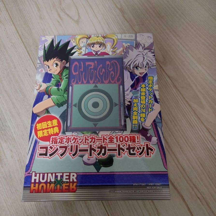 指定ポケットカード全100種コンプリートカードHUNTER×HUNTER