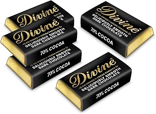 Divine 70% Dark Chocolate Mini Bars 300g