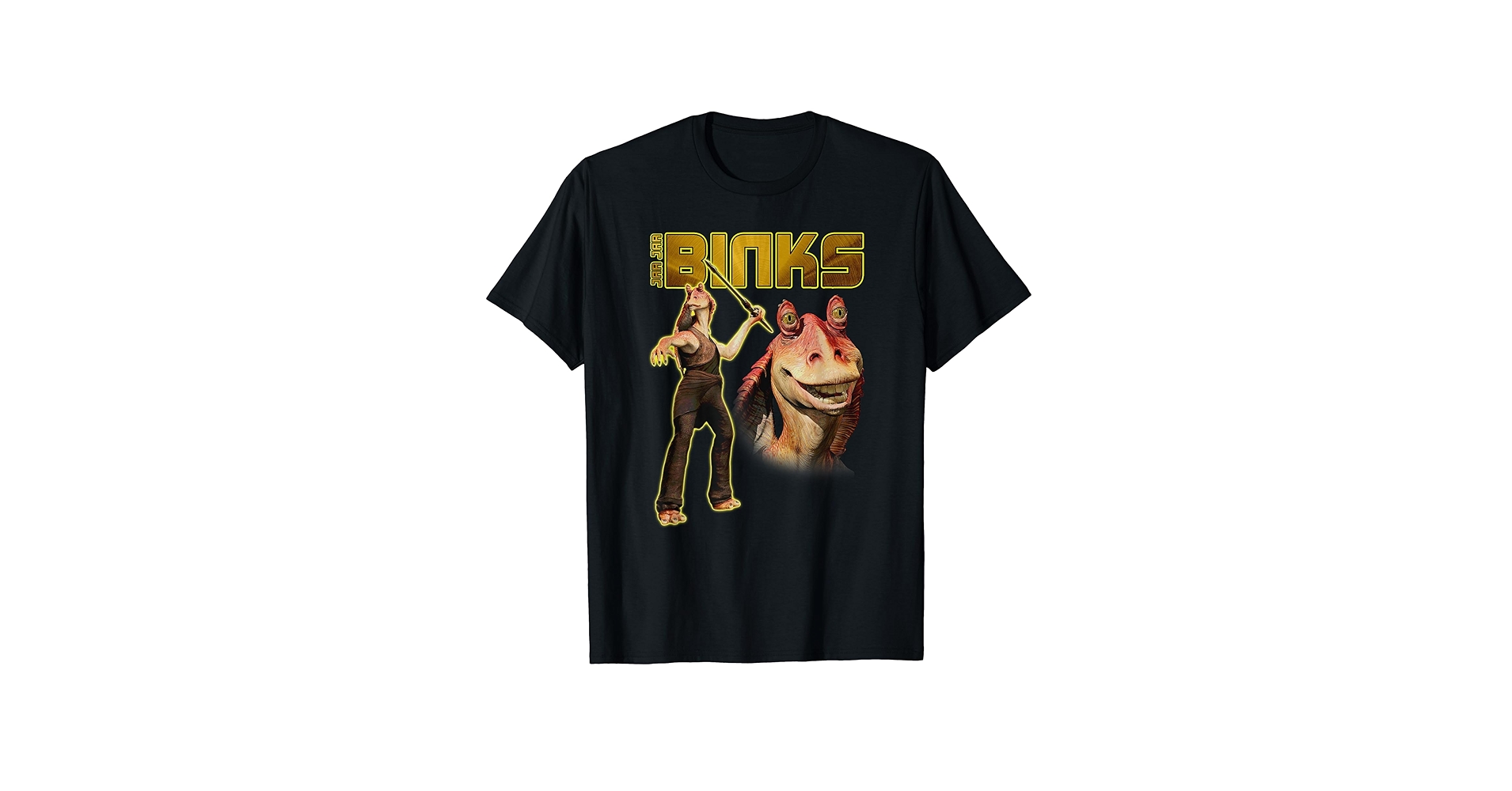 スターウォーズ　ジャージャービンクス　Tシャツ　デッドストック　タグ付き Amazon | スターウォーズ ジャージャー ビンクス コンバット