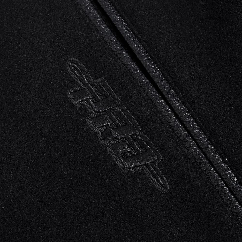 Pro Standard Mens WNBA Classic Triple Black Varsity Jacket - Image 7