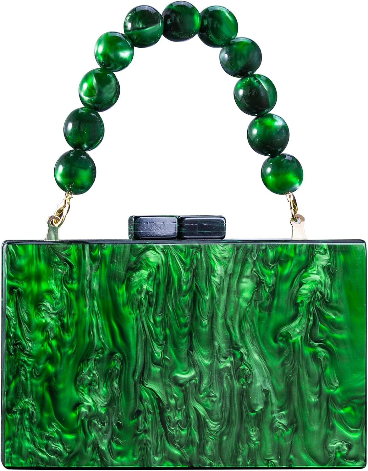 Gets Acrylic Clutch Purses for Women with Marbling Purses and Handbags Elegant Banquet Evening Crossbody Bag