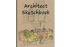 Architect Sketchbook: A Notebook for Architects, Designers, and Architecture Students