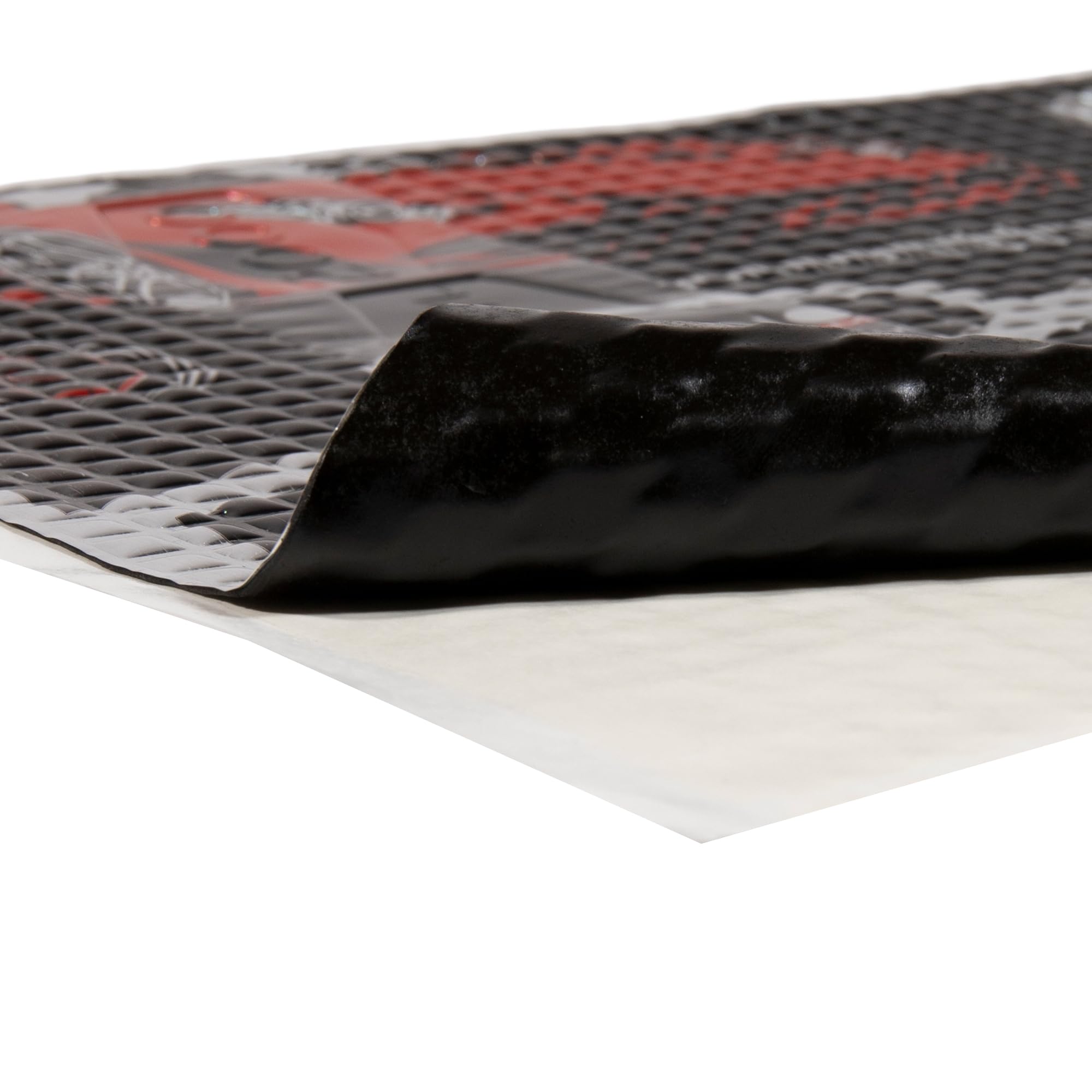 Tappetino isolante in alluminio butilico, 2 mm, 50 x 400 cm, autoadesivo, 2 m², isolamento acustico per auto, furgone, camper, in gomma butilica