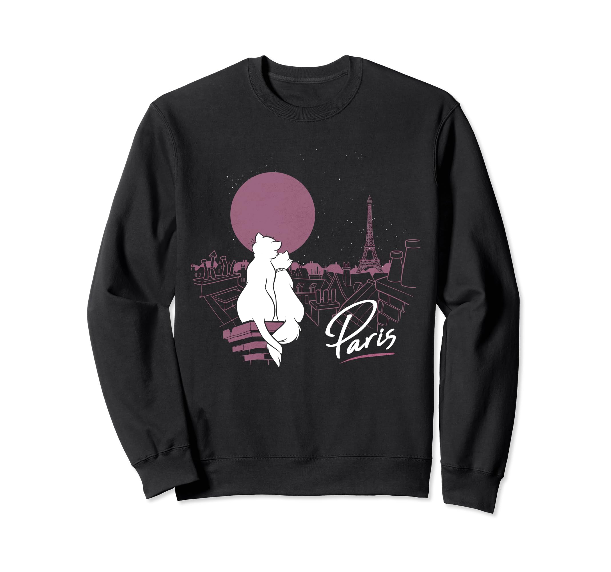 Disney The Aristocats Duchess & Thomas In Paris Sweatshirt