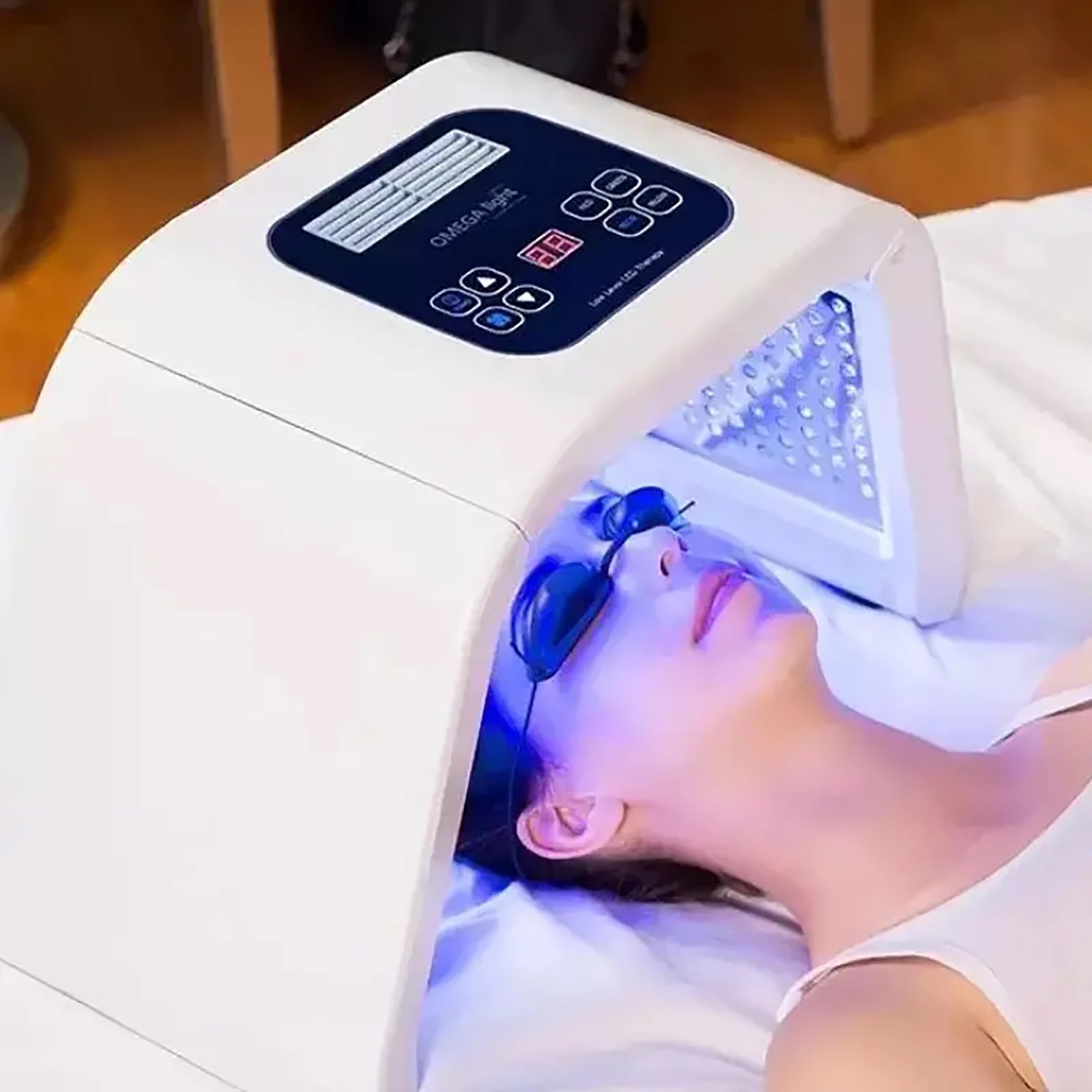 Lampe de luminothérapie photothérapie LED pour la peau Solvital