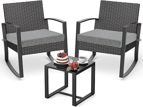 Miniatura 8 de FUNHOME Fundas de cojín para sillas de exterior, 20 x 18 x 4 pulgadas, sin relleno. Fundas de cojín de patio resistentes al agua con cremallera,