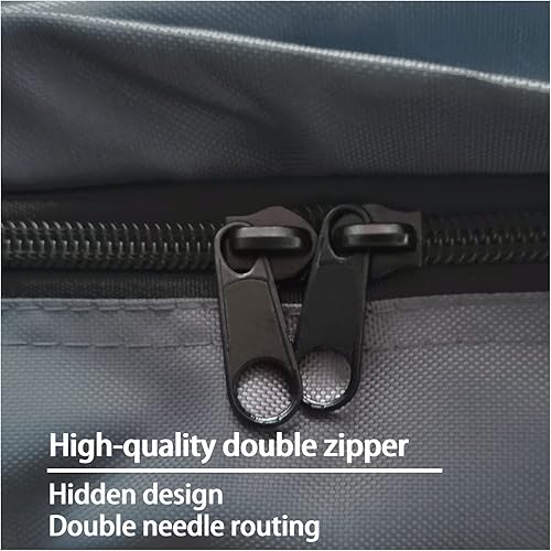 Miniatura 5 de Funda de cama para perro, 53 pulgadas de largo x 36 pulgadas de ancho x 4 pulgadas de alto, resistente, duradera, impermeable, esponjosa, suave, de