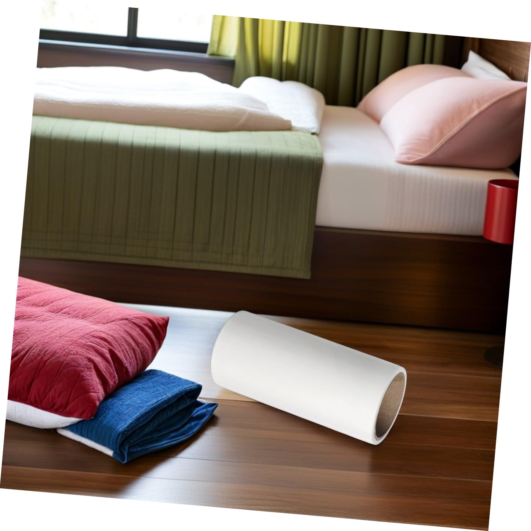Kisangel 12 Piezas Papel Adhesivo Recambio del Rodillo De Polvo Rodillo De Pelusa Sofá Rodillo De Pelusa Práctico Rodillo Doméstico Quitapelusas Viajar Carpa Cruciana Adhesiva Mano