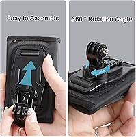 Vista 4 de Cinturón de Montaje para Cámara PellKing para Insta360 One X5/X4/X3/ One R/Go 2 Compatible con DJI Osmo 360 GoPro Hero10 /9/8/7/6 y Otras Cámaras