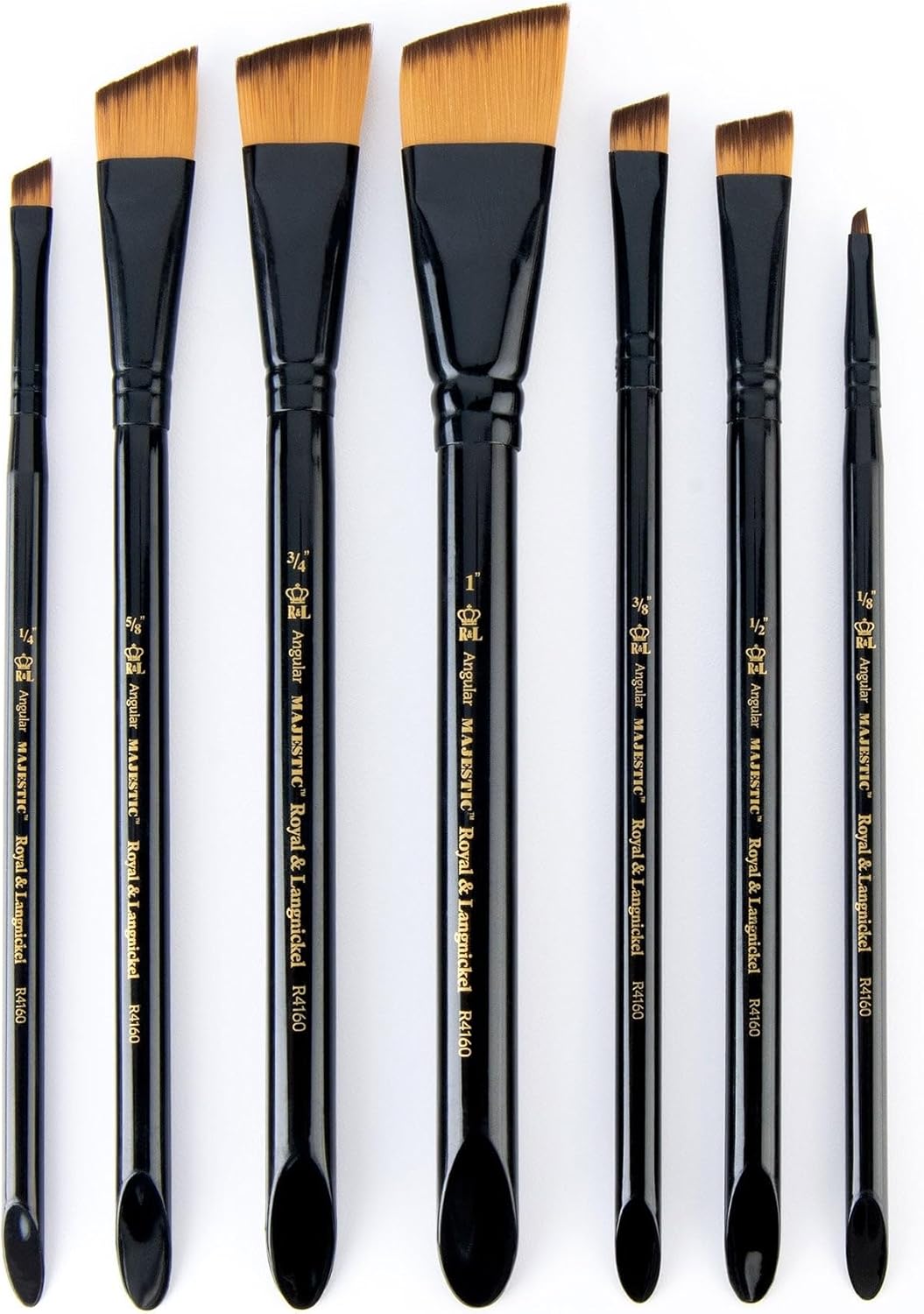 Majestic Angular Brush Set, 7/Pkg