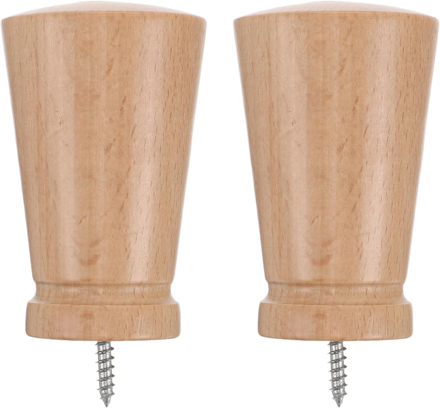 2pcs Window Treatment Finials for 28mm/1.1inch Curtain Rods, Drapery Rods Replacement Finials for Bed Post Topper, Flagpole Topper