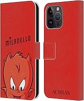Vista 146 de Head Case Designs Funda de piel con licencia oficial de AC Milan Dream Big Children compatible con Apple iPhone 13 Mini