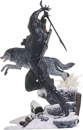 Miniatura 2 de DIAMOND SELECT TOYS G.I. Joe Gallery: estatua de PVC con ojos de serpiente, multicolor de 11 pulgadas