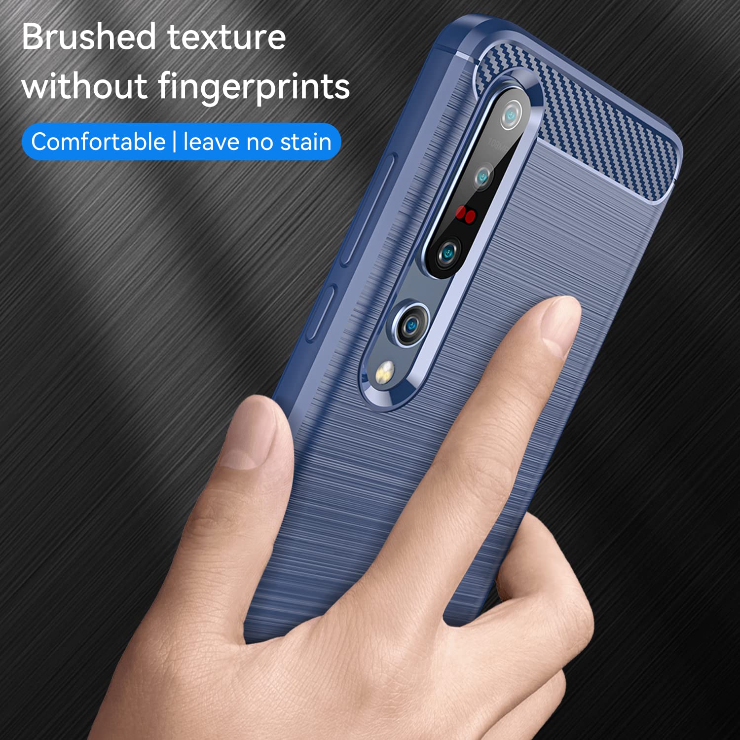Cellularline Fine - Xiaomi Mi 10T / Mi 10T Pro Cover in gomma morbida ultra sottile e trasparente
