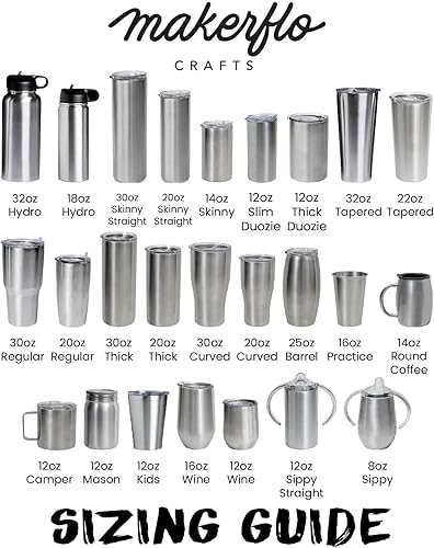 Miniatura 6 de Makerflo Paquete de 6 vasos curvos de 30 onzas, vaso de viaje aislado de acero inoxidable con tapa transparente a prueba de salpicaduras y pajilla,
