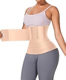 Waist Trainer for Women Trimmer Belt Waist Cincher Tummy Wrap Plus Size Snatch Me Up Bandage Body Shaper