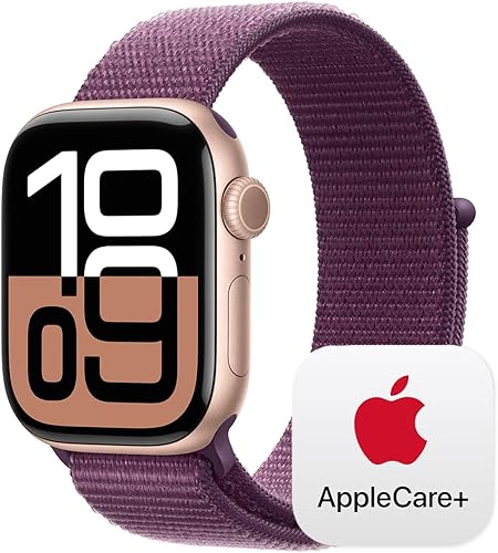 Miniatura 35 de Apple Watch Series 10 [GPS + Celular 46mm] con caja de titanio dorado con bucle milanés dorado - M/L. Rastreador de fitness, aplicación ECG, Caja de