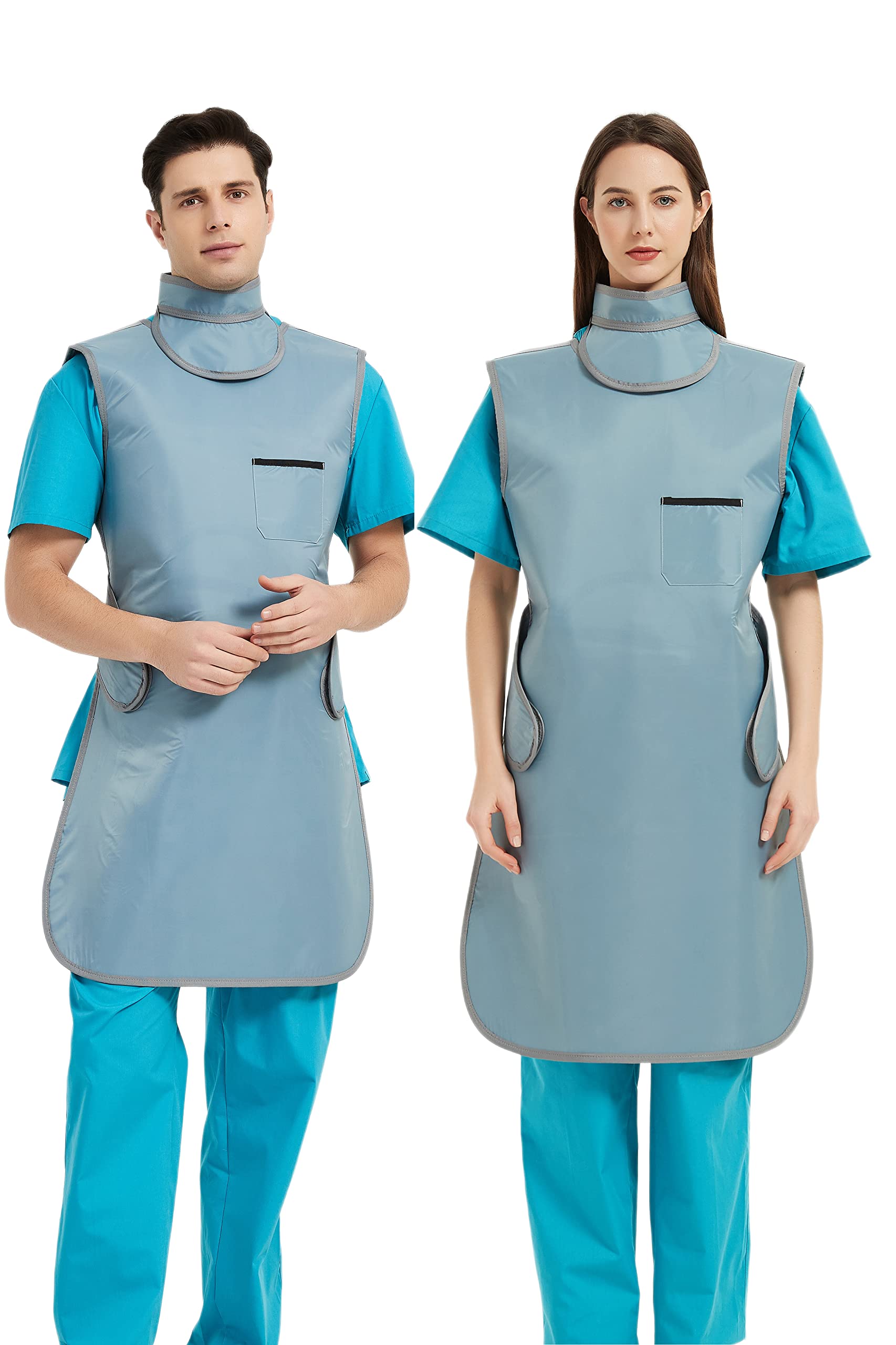 SHINRAY 0.5mmpb Lead Apron for Xray with Thyroid Shield Collar, Dental Radiation Shield Vest