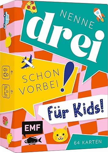 Kartenspiel: Nenne drei – schon vorbei! ... für Kids! Das