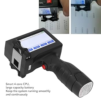 Amazon.co.jp: ハンドヘルドプリンター、HD LEDタッチスクリーン